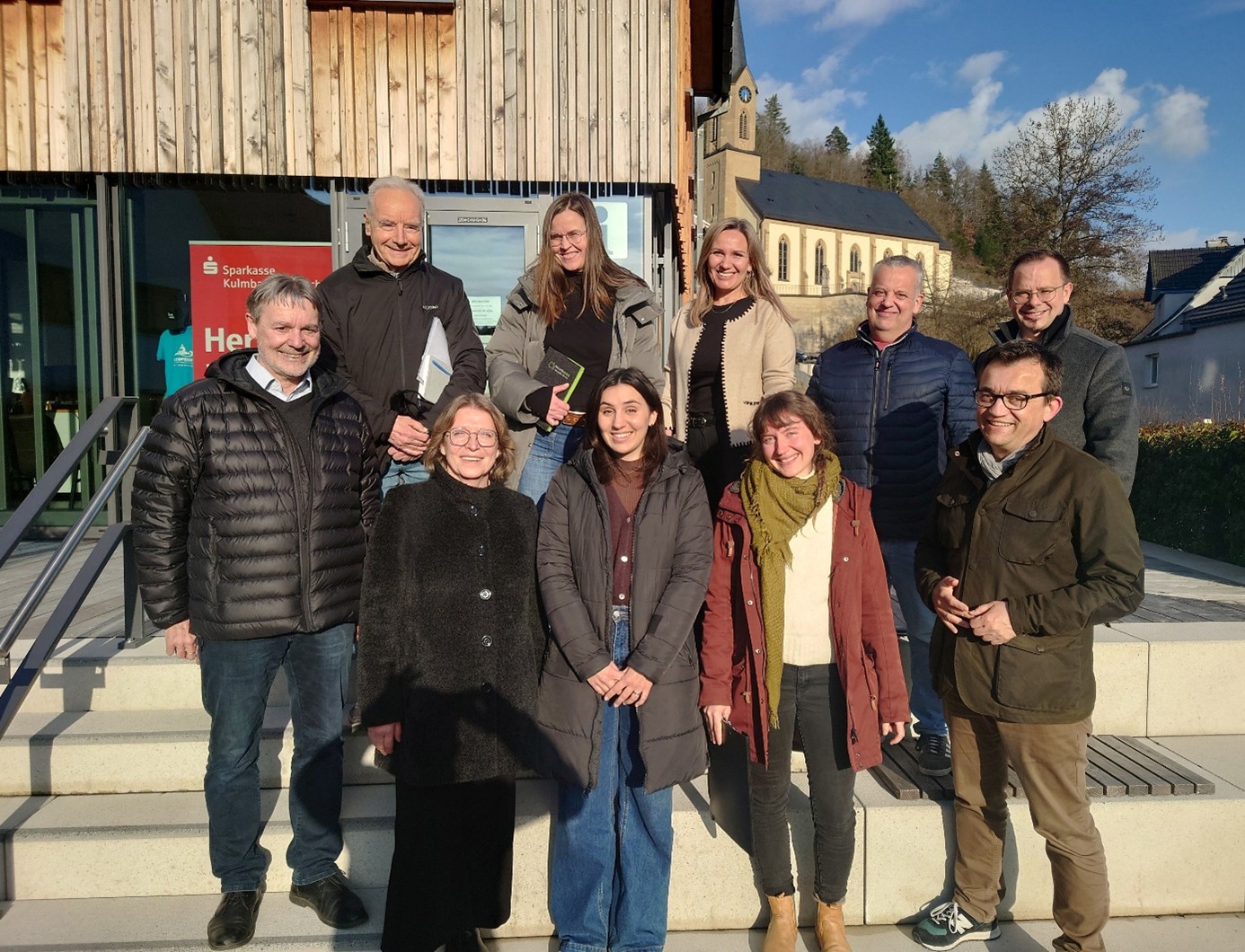 Steuerungsgruppe Oberes Rodachtal und das neue Stadtumbaumanagement. (Foto: Stadtumbaumanagement)