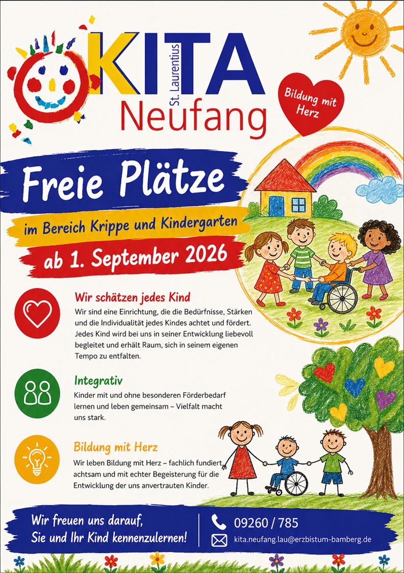 Anzeige KITA Neufang (Foto: Kita Neufang)