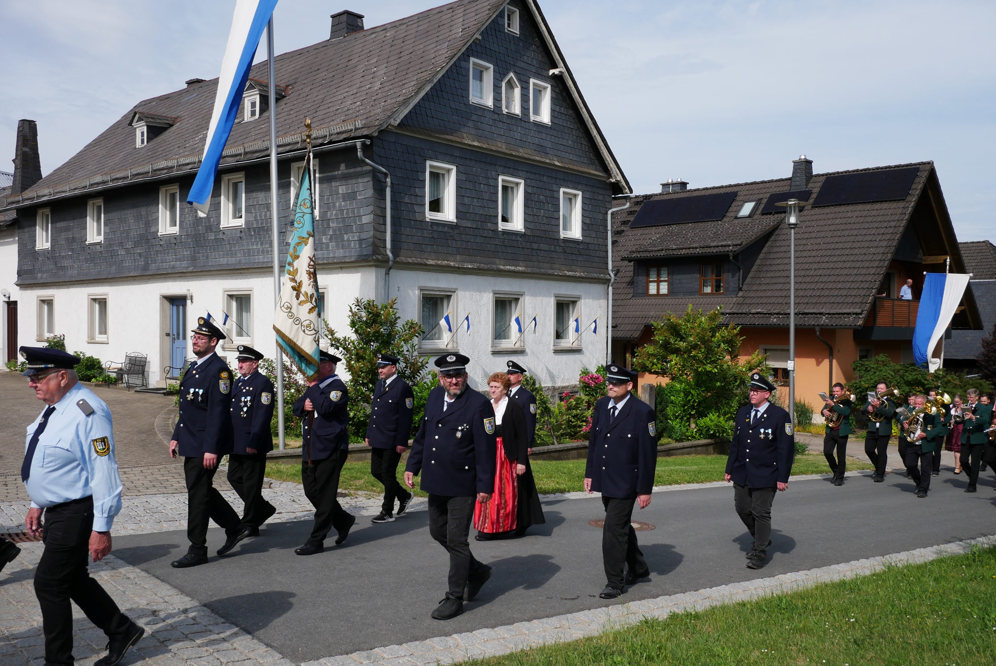 Die Soldaten- und Reservistenkameradschaft Steinwiesen.
