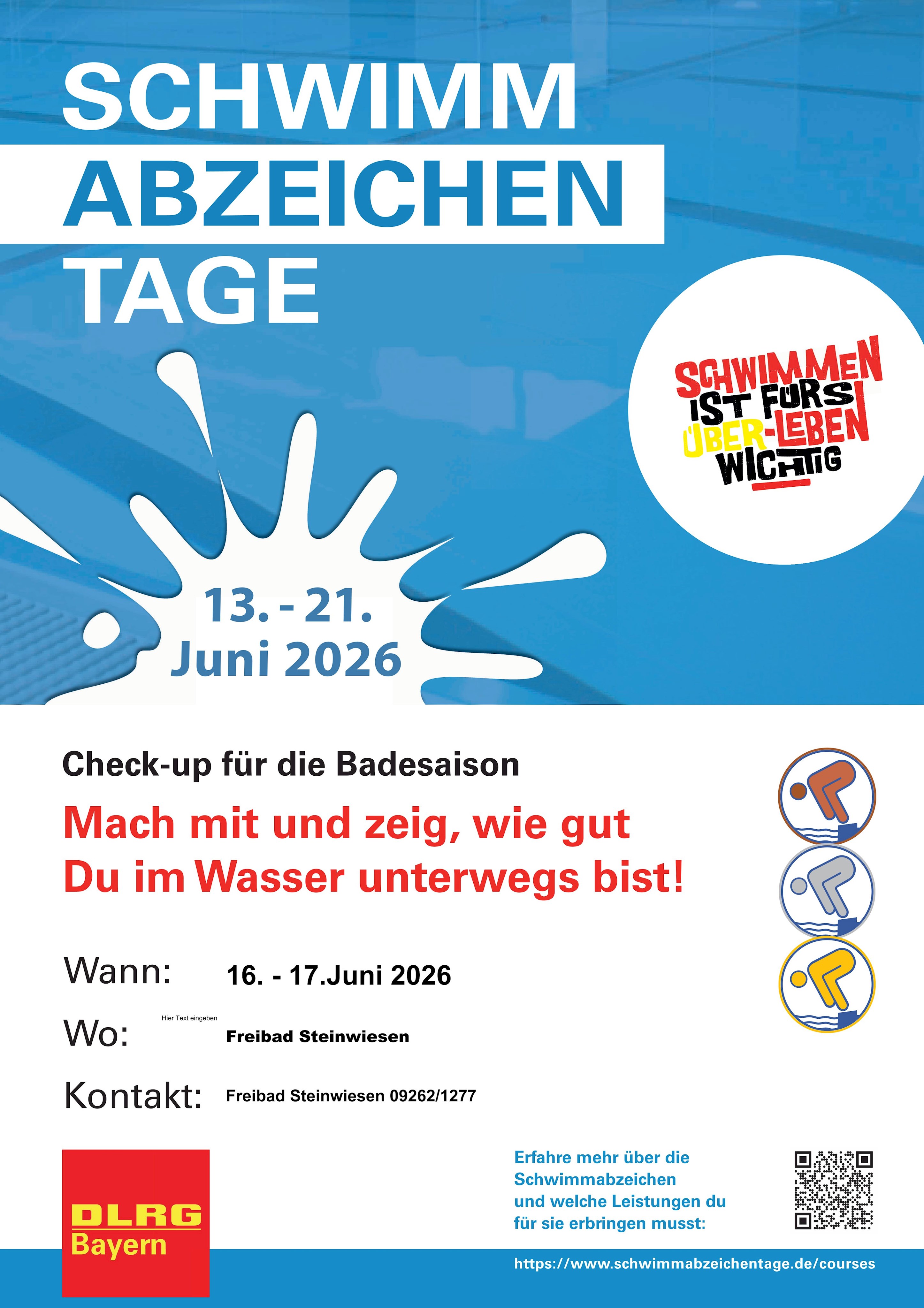 Schwimmabzeichen-Tage
