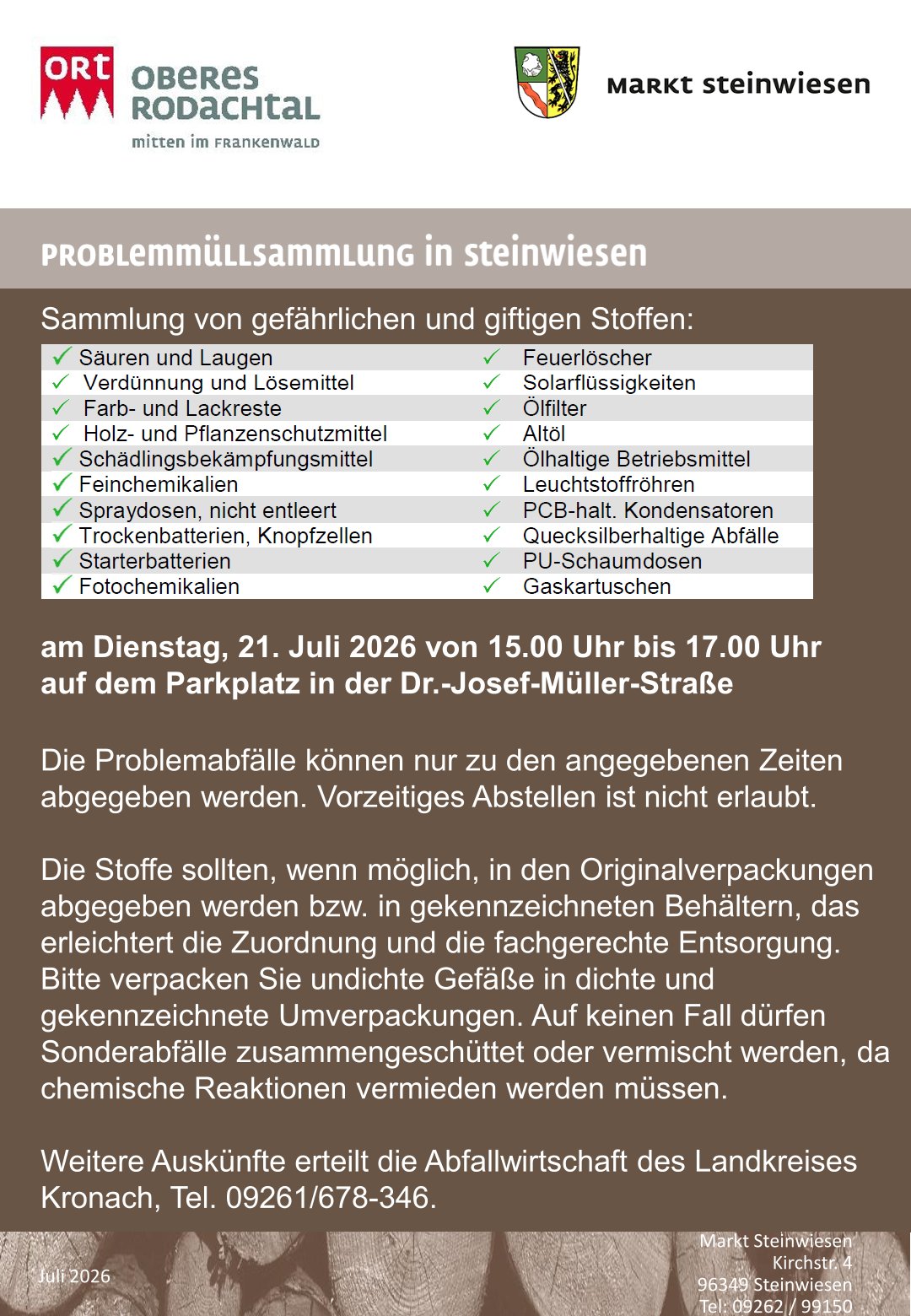 Problemmüllsammlung (2)