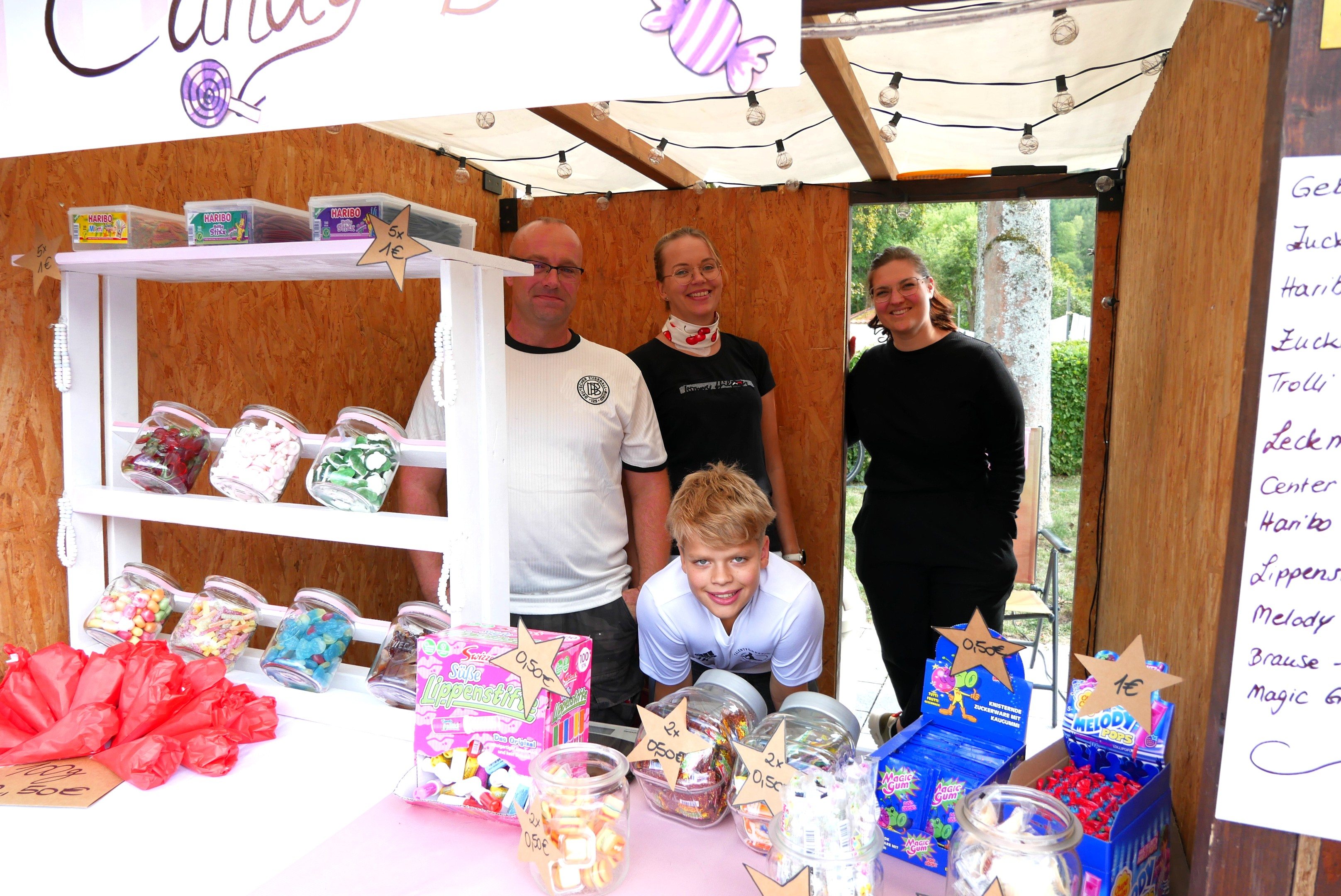 Viel Süßes an der Candy-Bar (Foto: S. Deuerling)