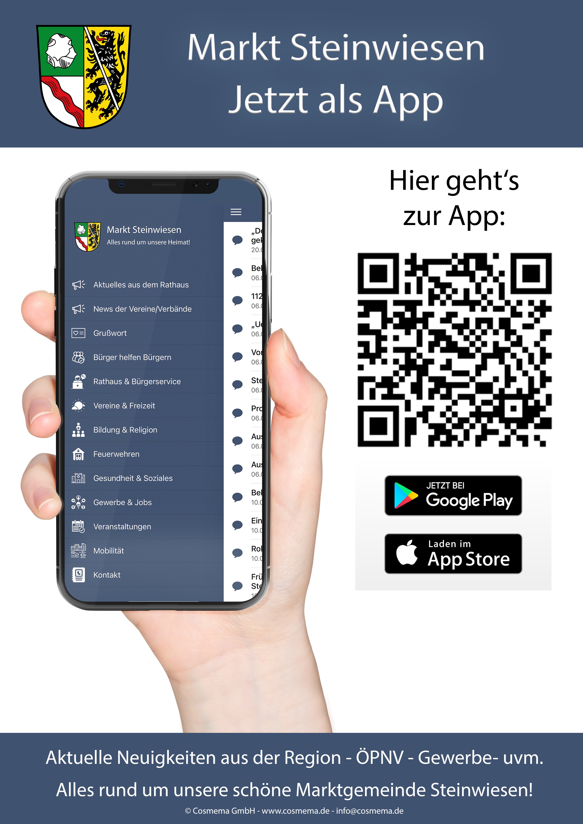 Markt Steinwiesen jetzt als App!