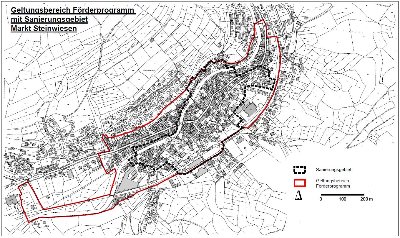 Sanierungsgebiet Steinwiesen