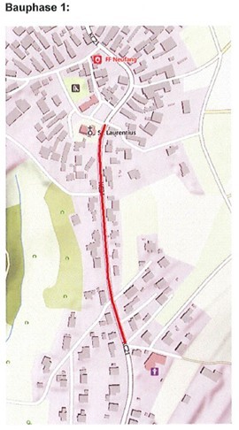 Informationen zur FWG-Baustelle in Neufang