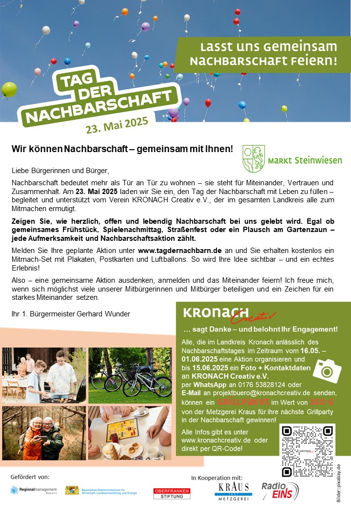 Tag der Nachbarschaft 2025