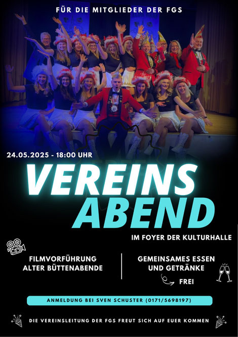 Vereinsabend der Faschingsgesellschaft Steinwiesen