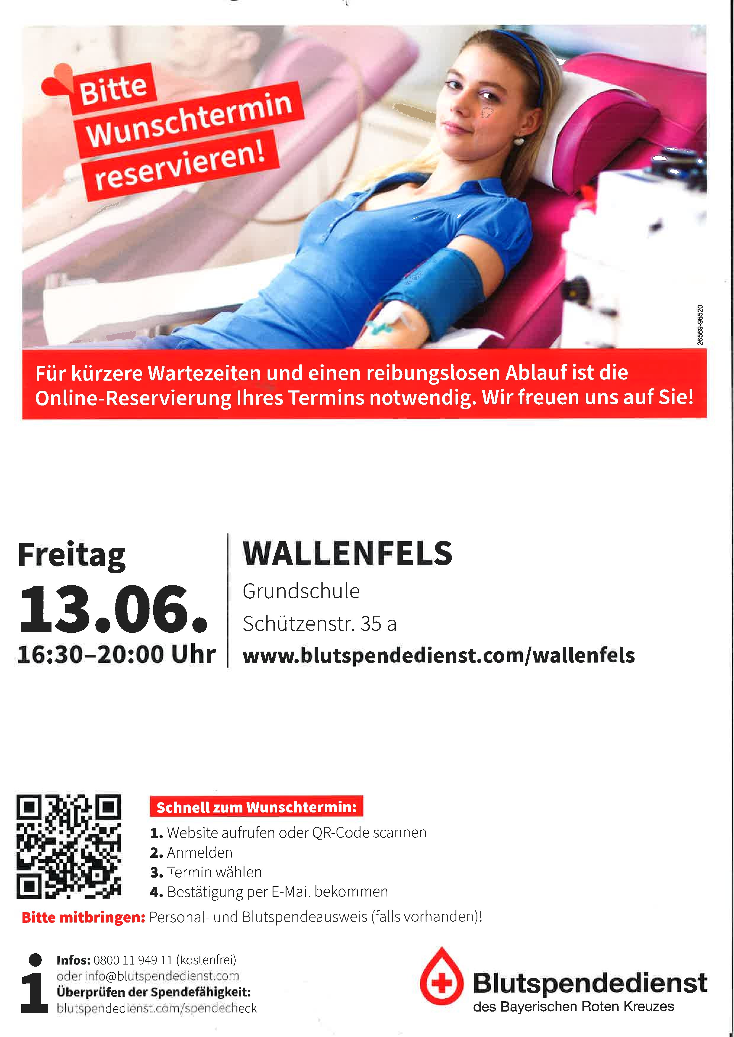 Blutspendetermin in Wallenfels