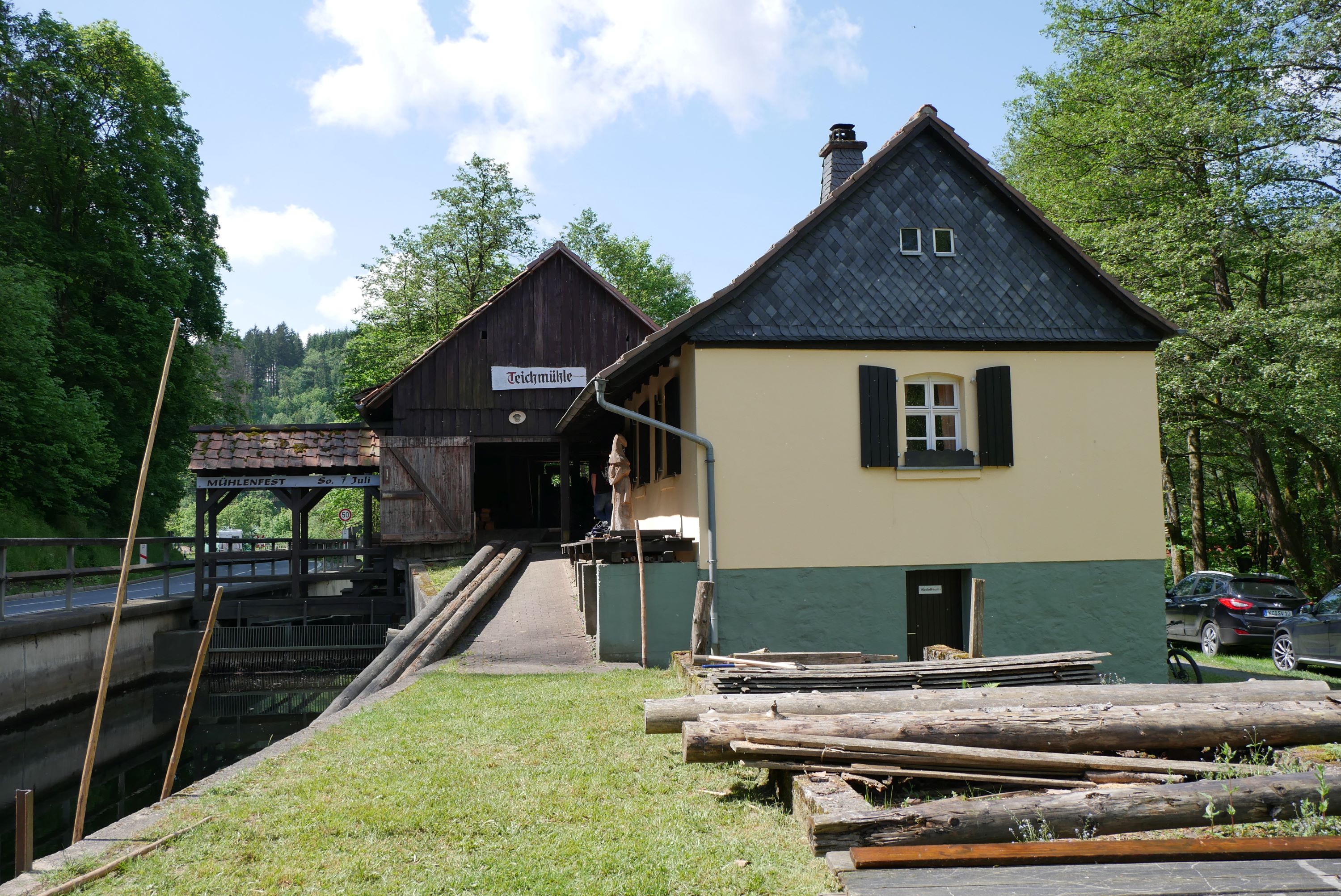 Die Teichmühle – ein Kleinod im Oberen Rodachtal  (Foto: Susanne Deuerling)