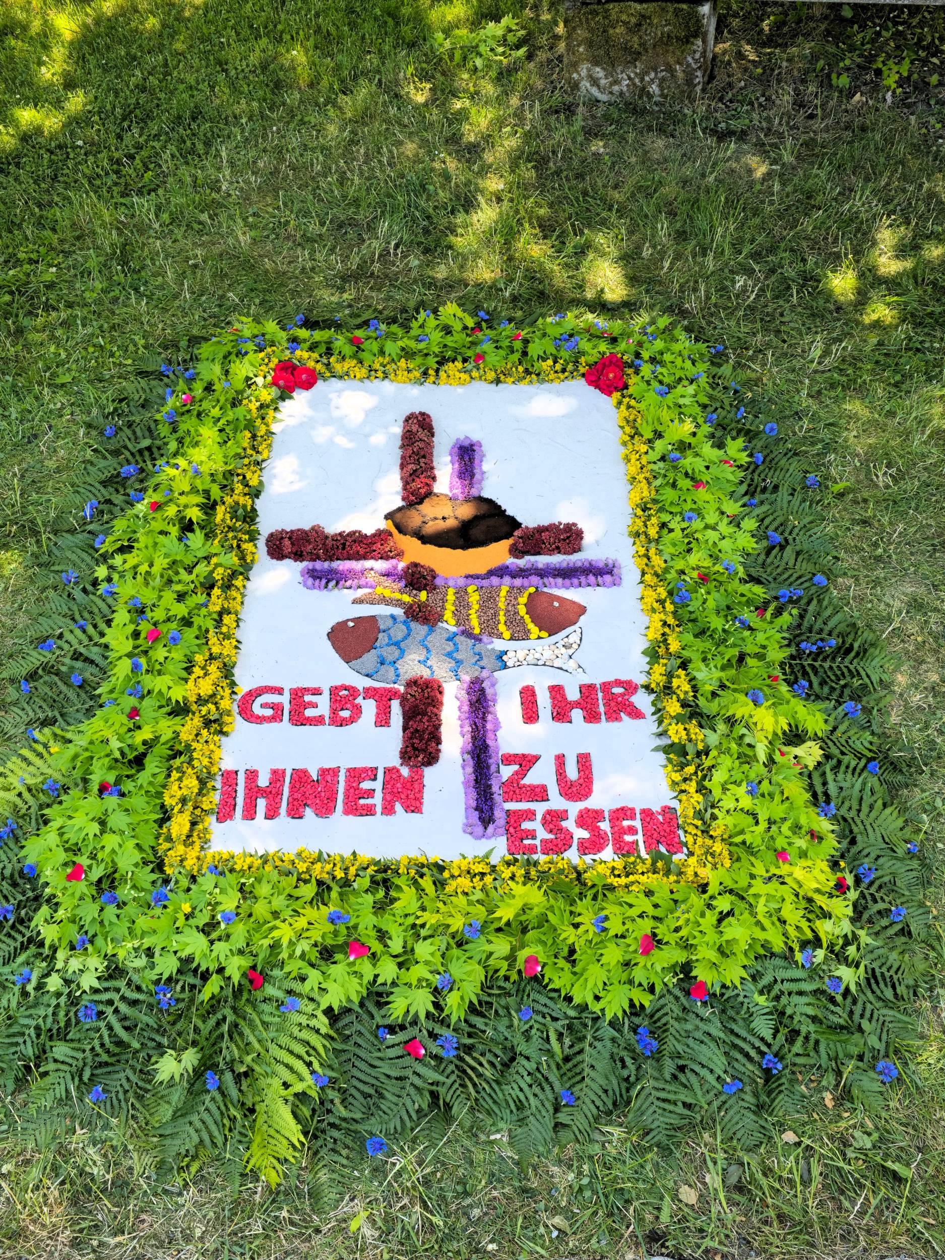 Fronleichnam in Birnbaum (Foto: Gartenbauverein)