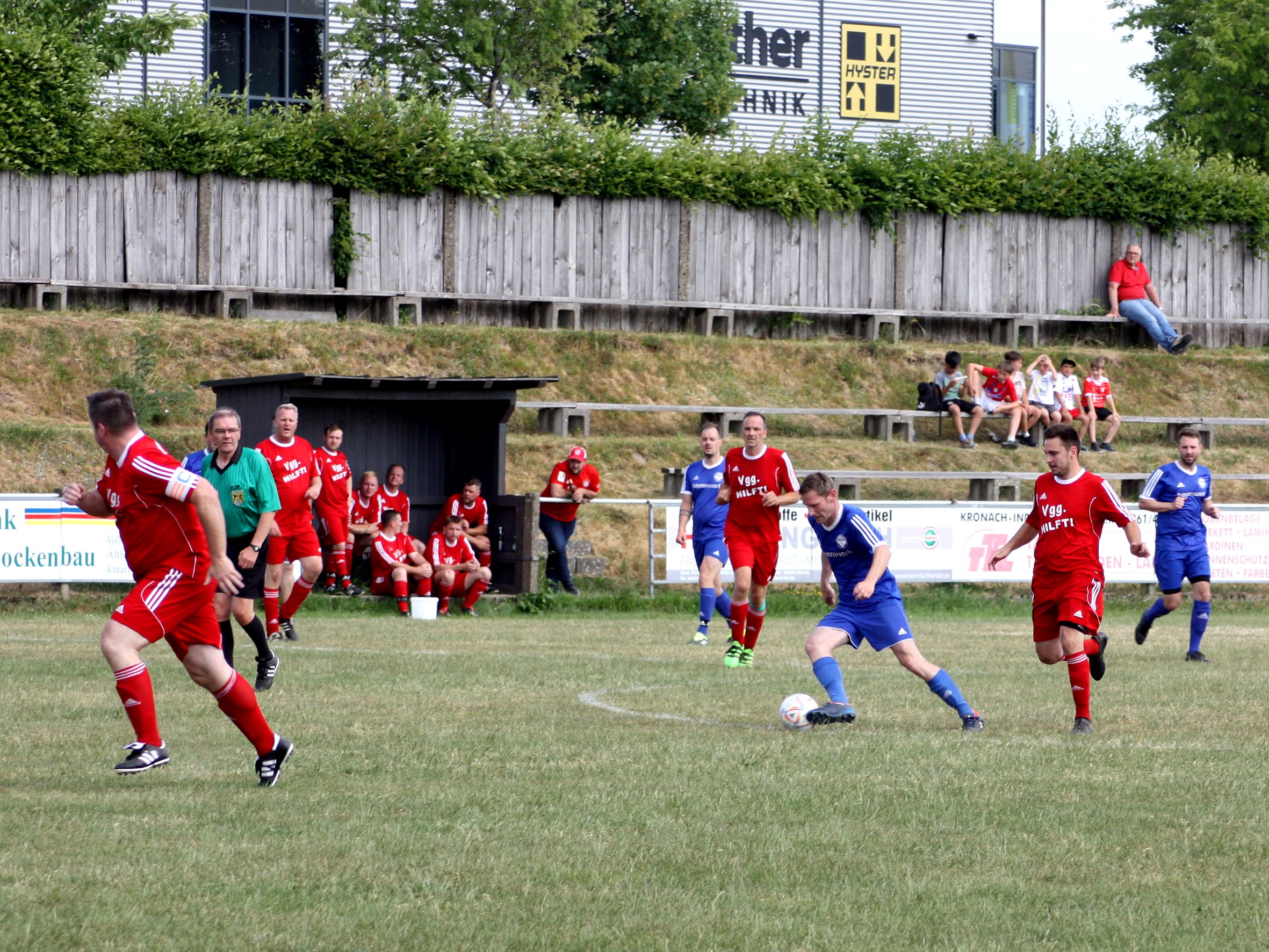 Großes Benefizspiel in Steinwiesen