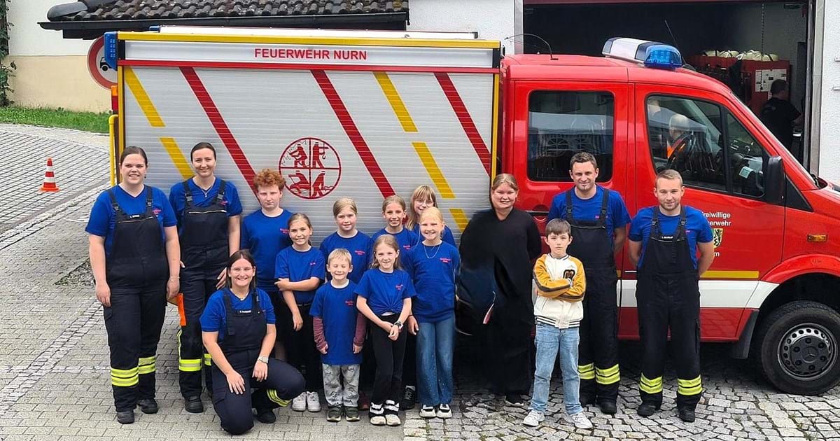 Kinderfeuerwehr in Nurn gegründet | Markt Steinwiesen