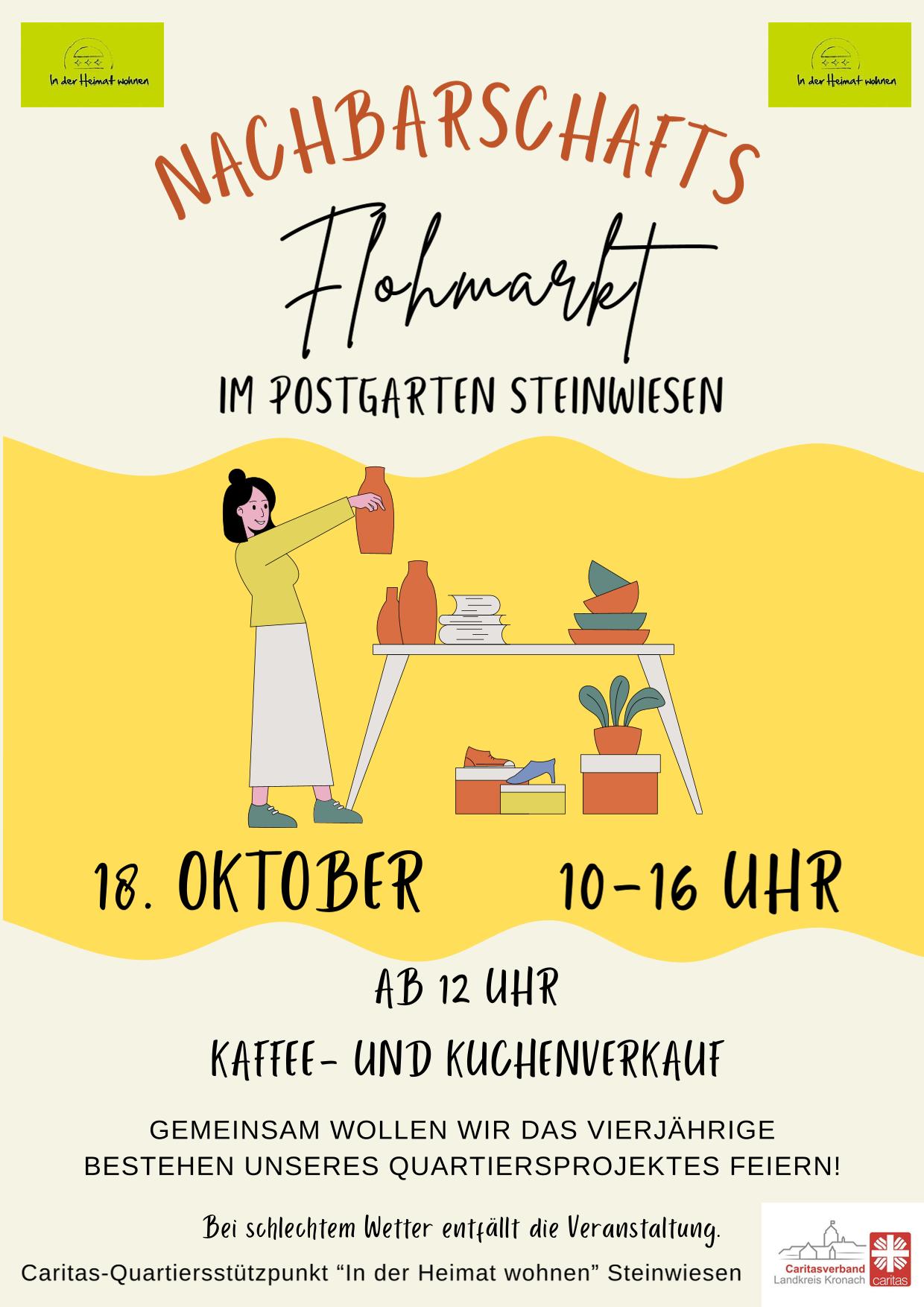 Nachbarschaftsflohmarkt 18.10.2025