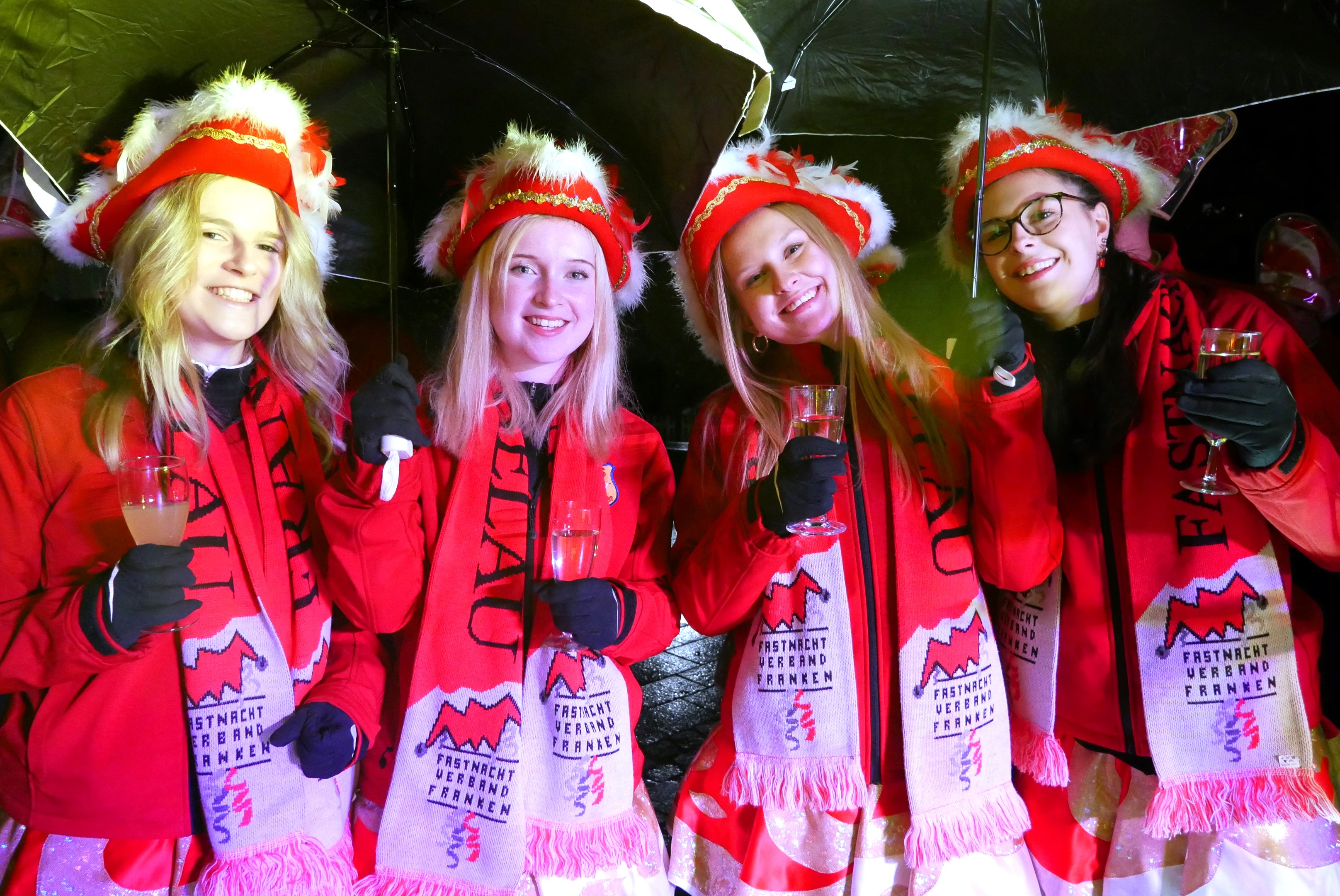 Lustig ging es im letzten Jahr beim Rathaussturm am 11.11. in Steinwiesen bei der Prinzengarde zu. (Foto: Susanne Deuerling)