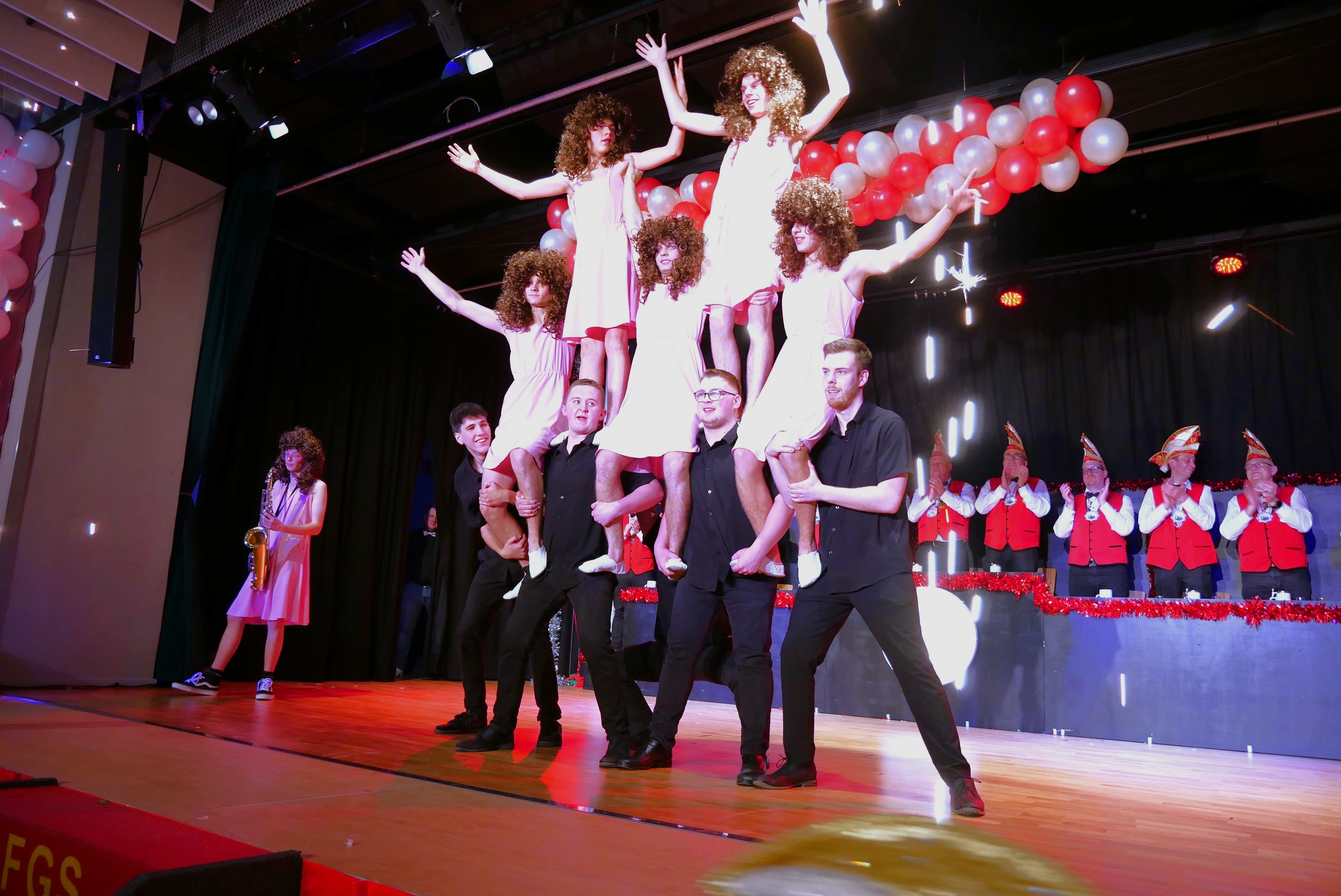 Die Zeremonienmeister waren ein Highlight des Büttenabends